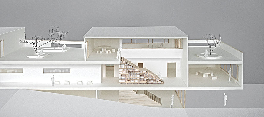 Ecole et bibliothèque, Courtepin