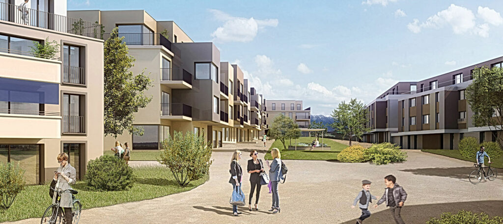 Appartements et équipements publics, Echallens