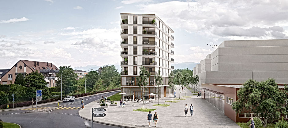 Appartements, bureaux, commerce, Gland