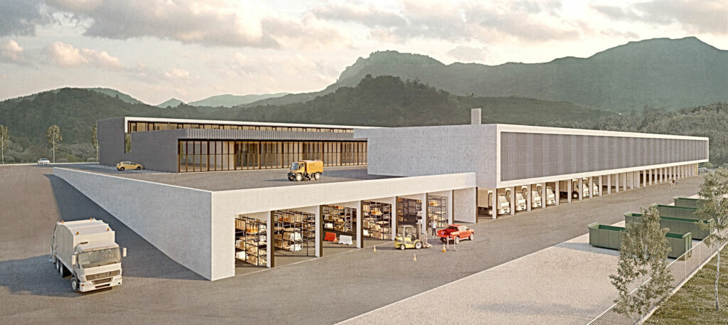 Siège de la voirie "DSU", Lugano