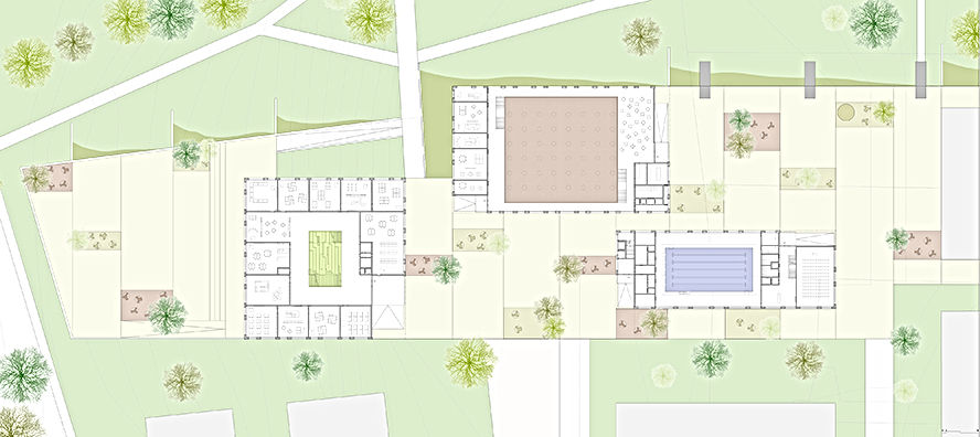 Complexe scolaire, Plan-les-Ouates