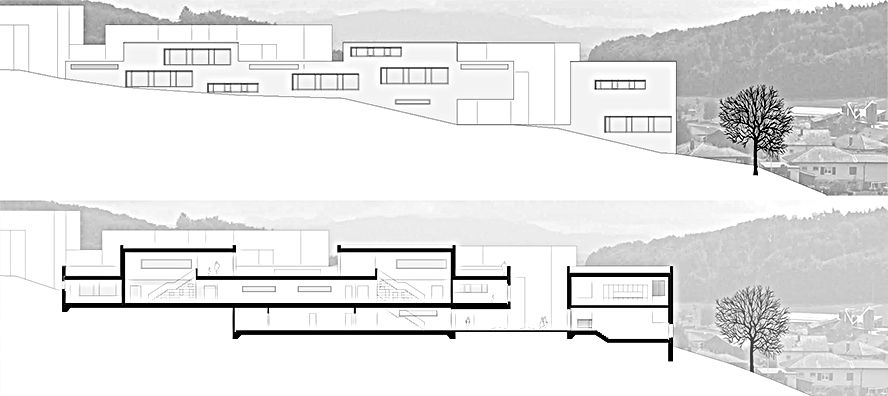 Ecole et bibliothèque, Courtepin