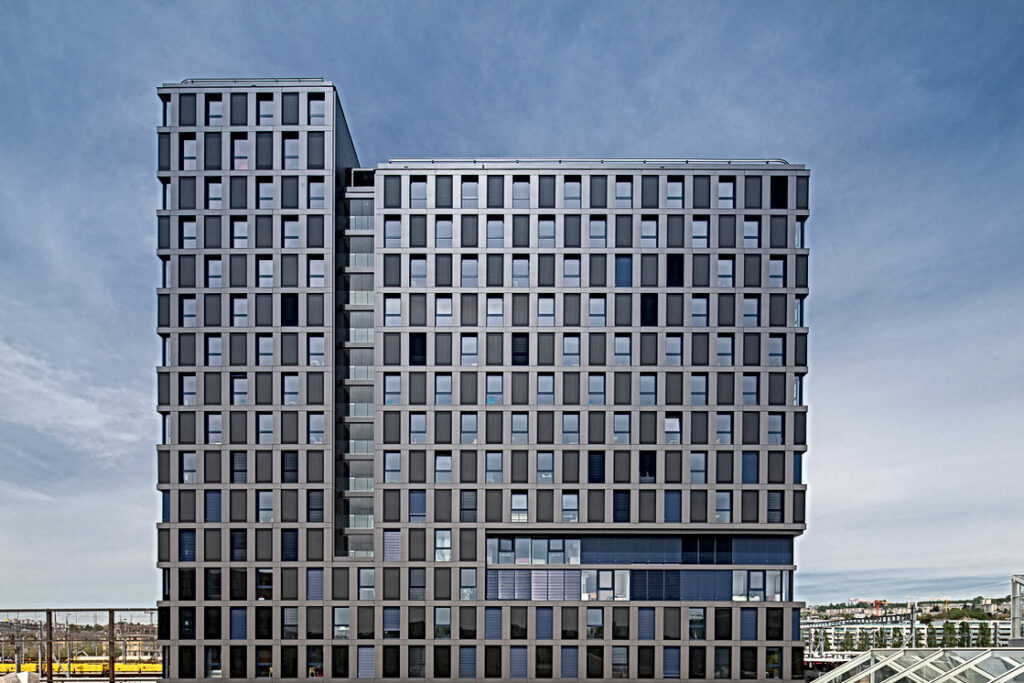 Le Silo bleu", Renens