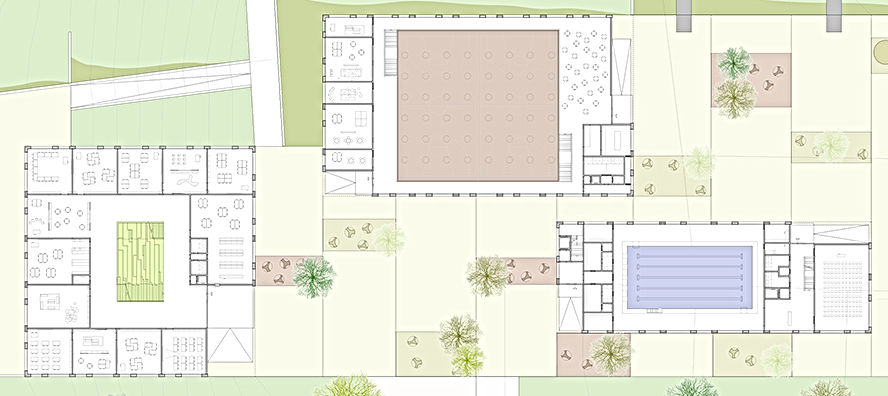 Complexe scolaire, Plan-les-Ouates