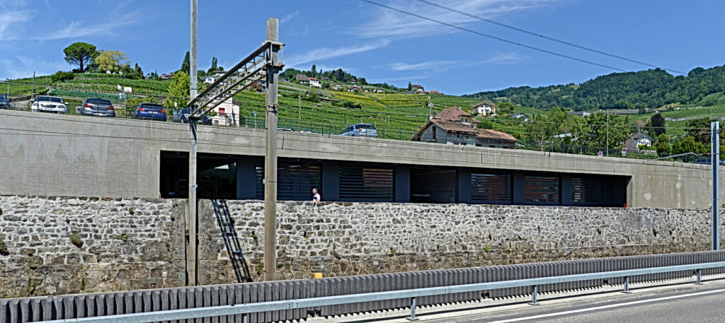 Caserne et locaux de la voirie, Cully