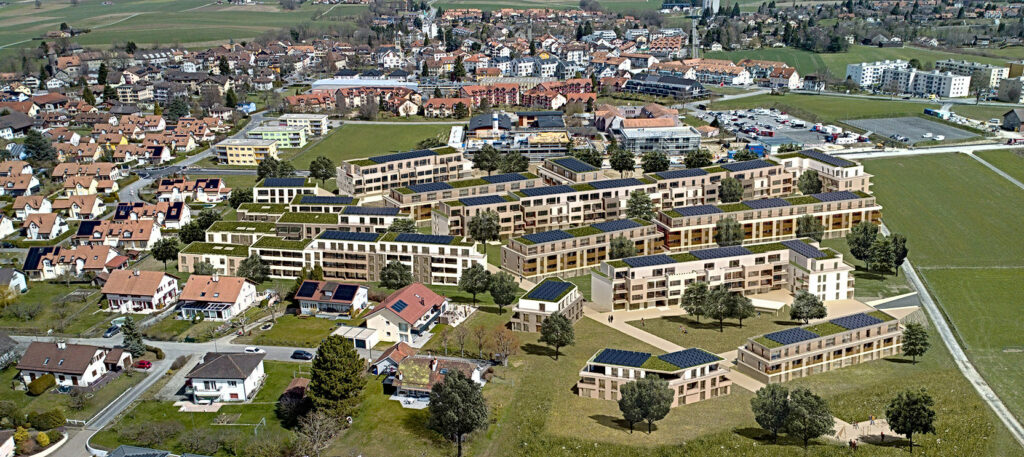 Appartements et équipements publics, Echallens