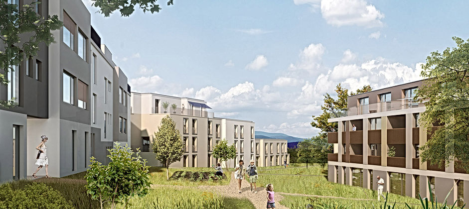 Appartements et équipements publics, Echallens